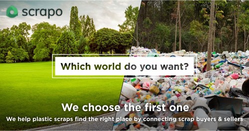 The Silicon Valley startup Scrapo is helping preserve the environment by facilitating recyclables trading