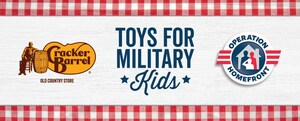 Military Kids to Receive Toys with the Help of Cracker Barrel Old Country Store®