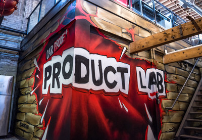 CARPROOF is celebrating the official launch of its new Product Lab in Kitchener's Communitech Hub. (CNW Group/CARPROOF)