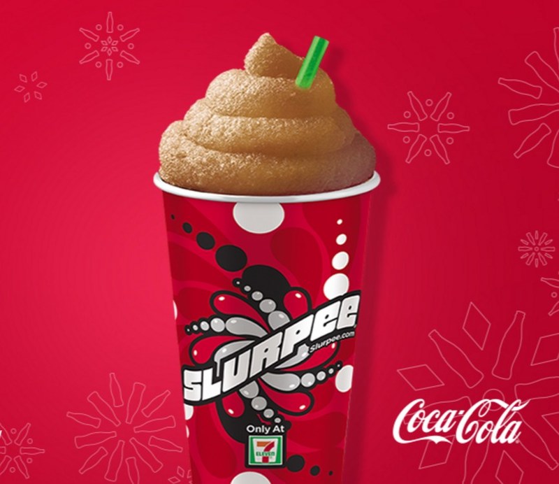 7-Eleven, Inc. and Coca-Cola are brightening the holidays this year with a Slurpee® “Sip & Scan” sweepstakes that has a grand prize of $100,000. Weekly winners will receive a year of free Slurpee drinks. The holiday promotion ends Jan. 2, 2018.