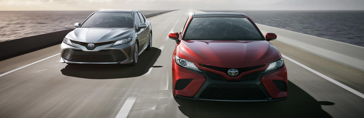 The 2018 Toyota Camry goes up against class rivals on Lexington Toyota website.