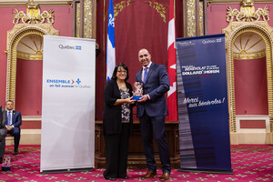Prix du bénévolat en loisir et en sport Dollard-Morin - Félicitations à Mme Nicole Villeneuve, lauréate de la région de la Capitale-Nationale