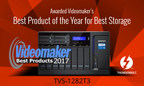 QNAP TVS-1282T3 Thunderbolt 3 NAS Honored with Videomaker Magazine's Coveted 'Best Products for 2017' Award for Best Storage
