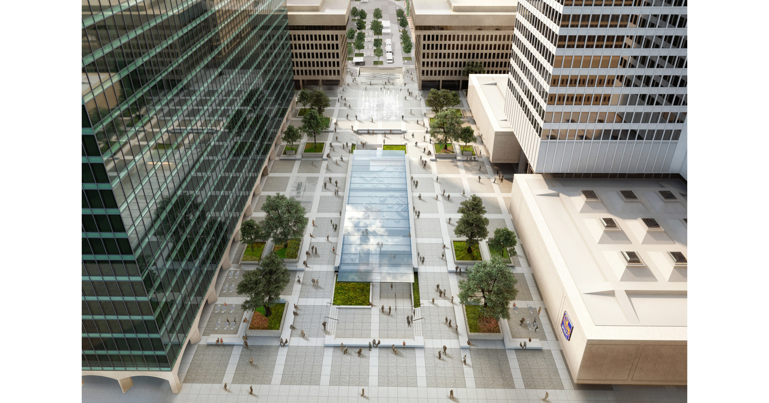 Ivanhoé Cambridge begins major work to the Place Ville Marie Esplanade