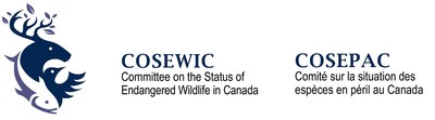 Logo: The Committee on the Status of Endangered Wildlife in Canada (CNW Group/Committee on the Status of Endangered Wildlife in Canada)