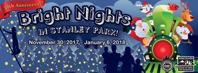 20th Anniversary of Bright Nights in Stanley Park (CNW Group/British Columbia Professional Fire Fighters Burn Fund)