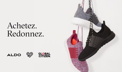 Aldo et Global Citizen : changer le monde grce  la mode (Groupe CNW/Groupe ALDO)
