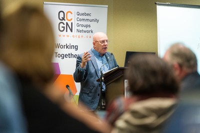 William Floch, Secretary for Relations with English-speaking Quebecers. (CNW Group/Quebec Community Groups Network (QCGN))