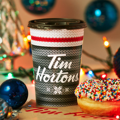 Tim Hortons annual #WarmWishes campaign returns, encouraging everyday acts of kindness in support of the Tim Horton Children's Foundation. Today, select schools across the country came together to create larger-than-life snowflakes in celebration of this year's launch. (CNW Group/Tim Hortons)