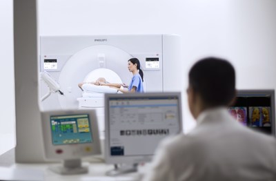 The IQon Elite Spectral CT’s new radiation therapy planning couch and bariatric table top enable patients to be scanned with increased positioning controls, leading to greater clinical breadth.