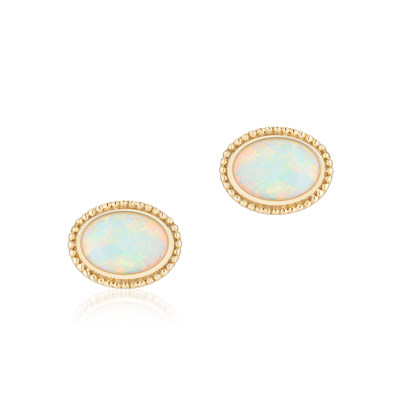 Les Plaisirs de Birks 18K yellow gold and opal earrings, worn by the newly announced HRH Princess Henry of Wales to be, are available in stores across Canada and online at www.maisonbirks.com. (CNW Group/Birks Group Inc.)