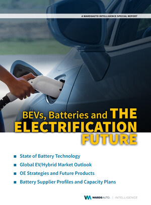 New WardsAuto Report Evaluates Automakers' Electric Vehicle Plans and Evaluates Their Chances for Success