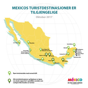Mexico ønsker velkommen