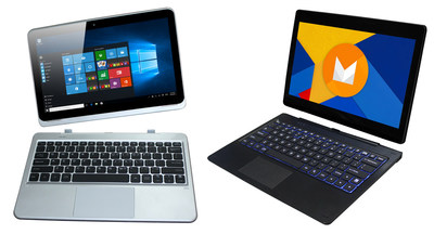 E FUN's Nextbook 11.6" 2-in-1 tablets with detachable keyboard are ideal computing solutions for both personal and professional uses