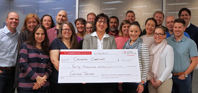 Gore Mutual Insurance Company is celebrating Giving Tuesday by giving $40,000 to Canadian charities. (CNW Group/Gore Mutual Insurance Company)