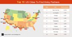 KinkD Releases List of Top 10 US Cities to Find Kinky Partners