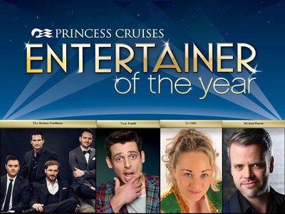 Princess Cruises Announces Finalists for Seventh Annual Entertainer of the Year Competition