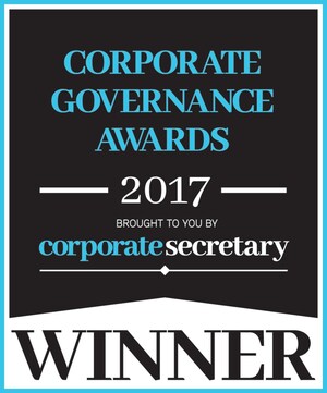 Voya Financial awarded Corporate Secretary Magazine's Corporate Governance Award for Best Ethics and Compliance Program for the second consecutive year