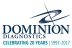 Industry Leader Dominion Diagnostics Celebrates 20 Years