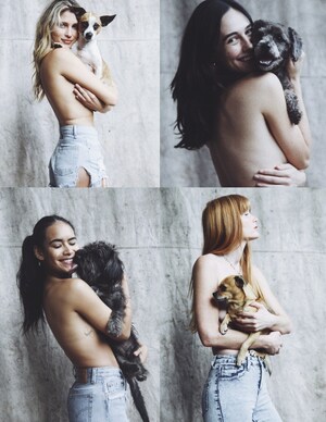 #PuppyBra: Instagram Models Go Topless for Rescue Dogs!