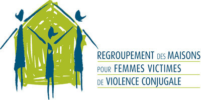 Logo : Regroupement des maisons pour femmes victimes de violence conjugale (Groupe CNW/Regroupement des maisons pour femmes victimes de violence conjugale)