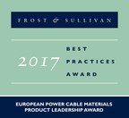 Frost &amp; Sullivan Recognizes Borealis with the Product Leadership Award in the Power Cable Materials Industry