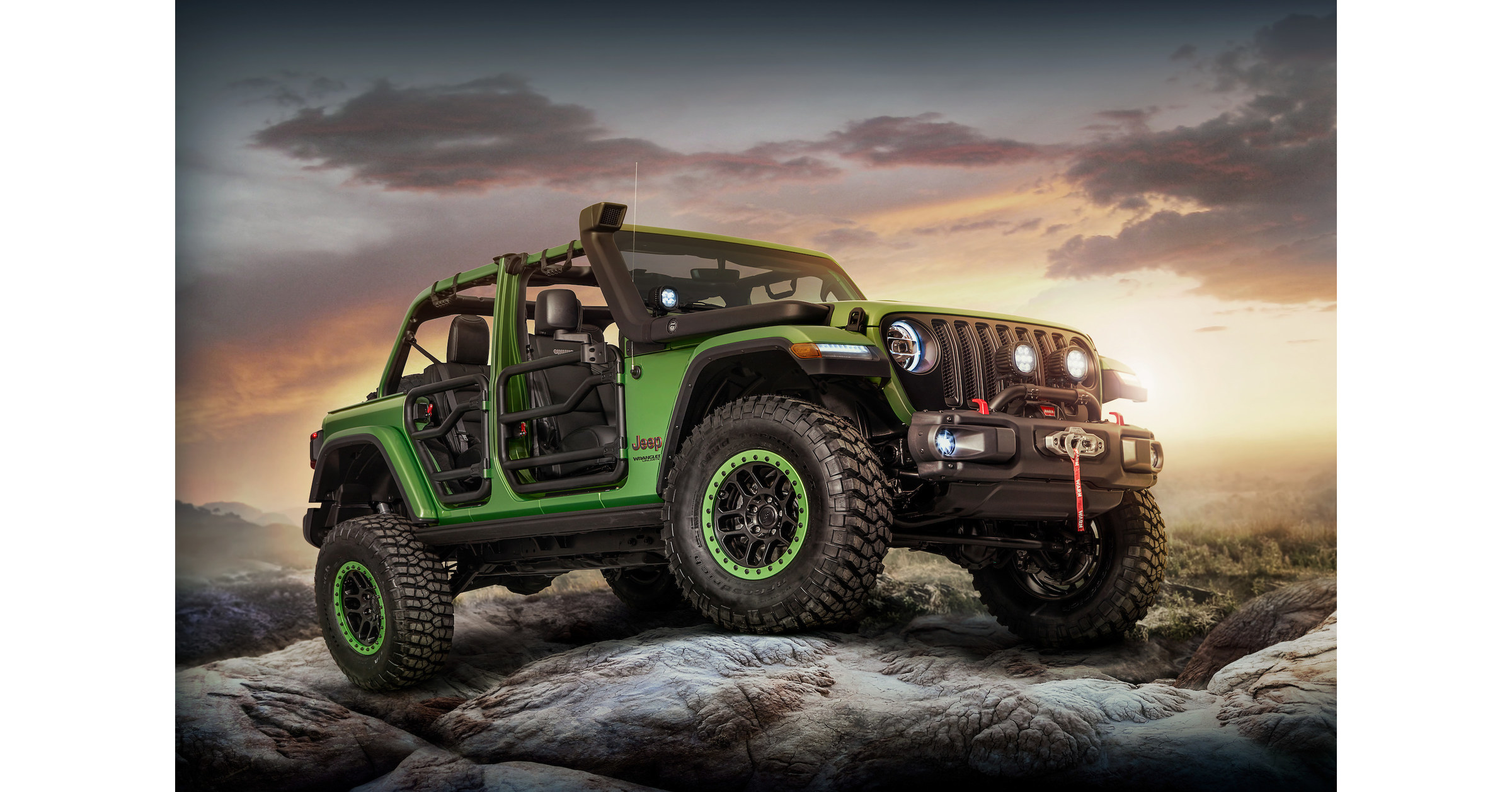 Mopar Premieres Pair of Customized All-new 2018 Jeep® Wrangler Vehicles at  LA Auto Show