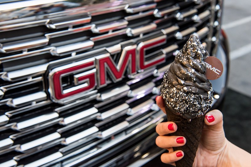 GMC Unveils Custom Black Ice Cream to Celebrate the Launch of New Yukon Denali Ultimate Black Edition