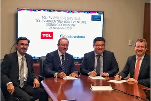 TCL Multimedia constituye una empresa conjunta con la marca argentina líder de electrodomésticos RV