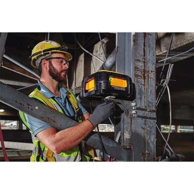 DEWALT® launches its Jobsite WiFi System Access Points (DCT100) which are Made in the USA with global materials. First announced in May 2017 at ENR FutureTech, where leading construction teams learn about today's innovative applications of technology, DEWALT Jobsite WiFi System Access Points are built to withstand tough construction site conditions.