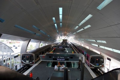 The MIA Metrorail Station
