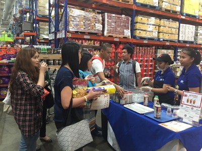 Lee's Coffee sampling at S&R Philippines