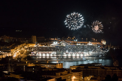 MSC Cruises officially celebrated the coming into service of its newest flagship, MSC Seaside, as she sets sail for new home in Miami.