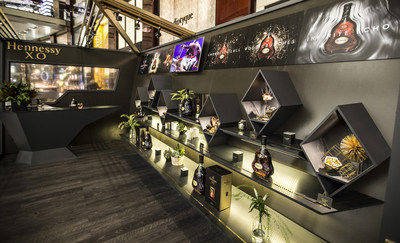 The Hennessy X.O Odyssey Experience is open at The Shops at Columbus Circle from now through December 12th.