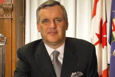 Honourable David Onley (CNW Group/The Canadian Hearing Society)