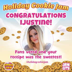 Jam City Marks National Cookie Day By Announcing First Annual Holiday Cookie Jam Winner