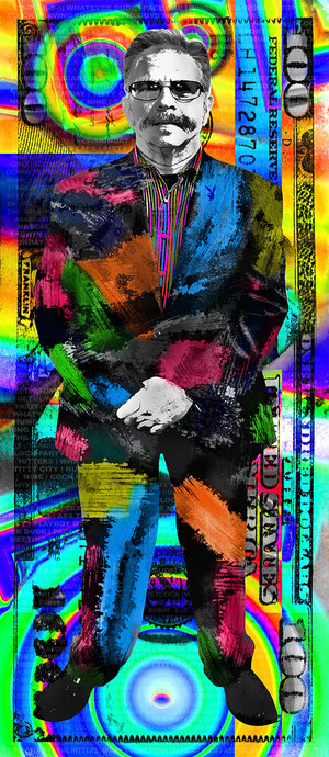 Contemporary Artist Debuts New Work Featuring Howard Stern's Legendary Limo Driver Ronnie Mund at Art Basel in Miami