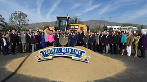 Foothill Gold Line Light Rail Extension is First Measure M-Funded Rail Project to Break Ground