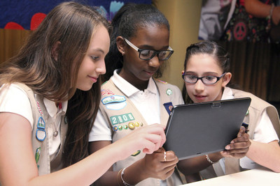Girl Scouts of the USA (GSUSA) announces a multi-year partnership with Raytheon to launch its first national computer science program and Cyber Challenge for middle and high school girls. To learn more about how Girl Scouts prepares girls for a lifetime of leadership, and to volunteer, reconnect, donate or join, visit www.girlscouts.org.