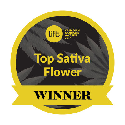 Top Sativa Flower Winner - Wabanaki, Organigram (CNW Group/OrganiGram)