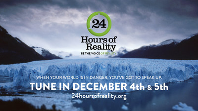 On December 4-5, join former Vice President Al Gore, Climate Reality, and an all-star cast of artists, thought leaders, business visionaries, politicians, musicians, and more for the global broadcast event 24 Hours of Reality: Be the Voice of Reality, celebrating the climate activism happening all around the planet and calling on each of us to make a difference. The show is produced by ShoulderHill for The Climate Reality Project.