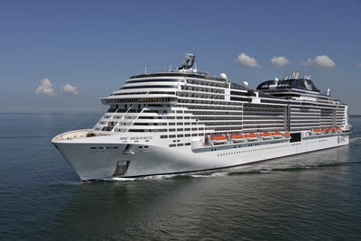MSC Meraviglia, MSC Cruises' first stunning ship in the Meraviglia class, will arrive to New York in Fall 2019.