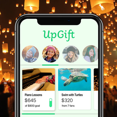 UpGift Re-Invents the “Present”, Launches Wishlist for Life.