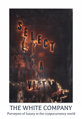 "Select A Victim" by Mark Flood sold by The White Company for Bitcoin