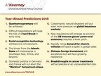 Technological change and geopolitical risk dominate top predictions for 2018