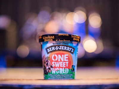 Ben & Jerry’s announces their support for the Poor People’s Campaign, including a portion of the proceeds from their new One Sweet World Flavor.