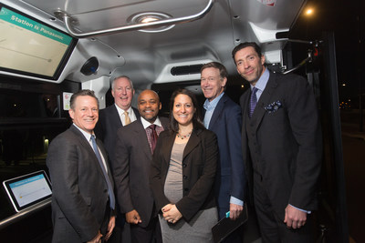Governor John Hickelooper, Mayor Michael B. Hancock joined by Panasonic, EasyMile, RTD, and CDOT for “Connected and Autonomous Vehicle Day” at EasyMile’s new North American headquarters co-located at Panasonic’s Denver offices