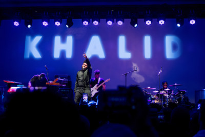 Khalid performs in San Jose, CA for Southwest: On The Rise With Khalid launch event with Southwest Airlines. #KhalidOnTheRise Photo Credit: Noah Berger for Southwest Airlines