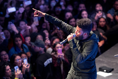 Khalid performs in San Jose, CA for Southwest: On The Rise With Khalid launch event with Southwest Airlines. #KhalidOnTheRise Photo Credit: Noah Berger for Southwest Airlines