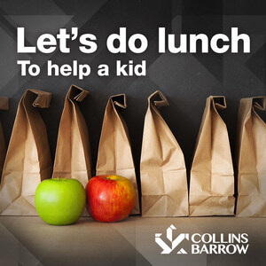Collins Barrow Calgary partners with Brown Bagging for Calgary's Kids
